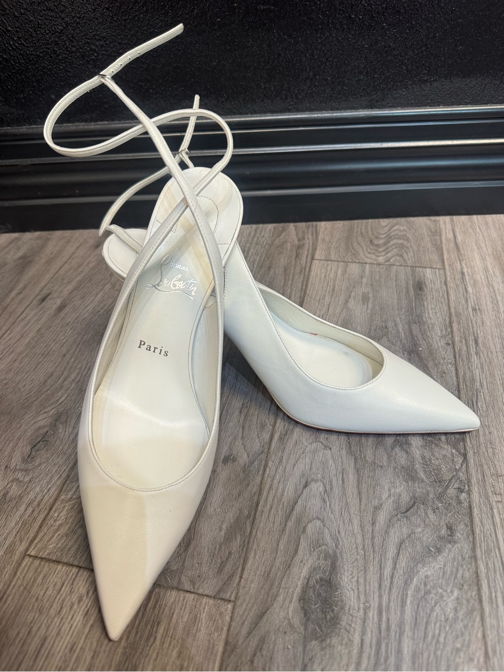 Christian Louboutin Condora Pointed Toe Slingback Pumps
